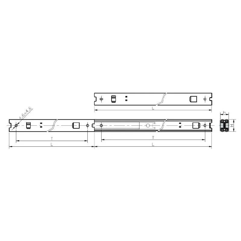 Teleskopik Ray - 45